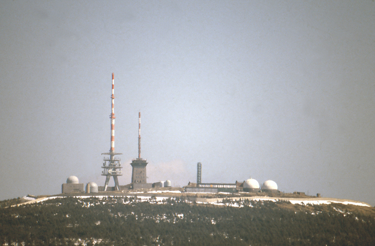 Brocken Harz DDR Grenze